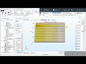 CFD Analysis of Heat and Mass Exchanger using COMSOL Multiphysics