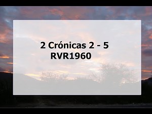 La Biblia hablada/ 2 Crónicas 2 - 5