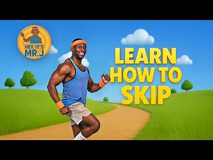 Learn How to Skip with Mr. J! | Locomotor Movement Tutorial | Kids Songs + Nursey Rhymes
