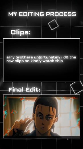 My Editing Process #alightmotion #erenyeager #eren #attackontitan #anime