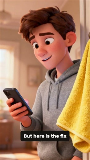 Wet phone screen not responding