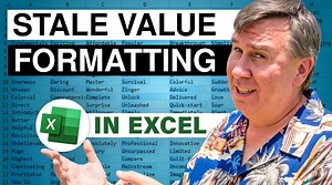 Excel Tips: Solving the Stale Value Formatting Problem