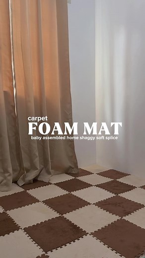 Aesthetic Puzzle Mat for Baby Room, Playroom & Miniplayground