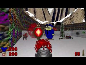 XMAS DOOM '99 (Ultimate Simpsons Doom Mods) - level 2