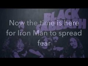 Iron Man -Black Sabbath (lyrics)