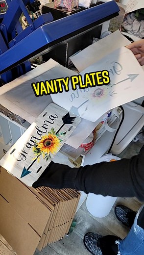 Custom Vanity Plates and License Plates | Handmade Gifts for Grandparents