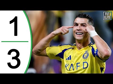 Cristiano Ronaldo 2 Goals - Al Hilal vs Al Nassr 3-1 Extended Highlights & Goals 2025