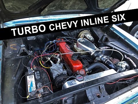 Turbo Inline Six Chevy Nova Walk-around and Drive