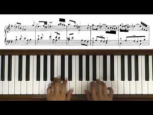 Bach Goldberg Variations Aria Piano Tutorial