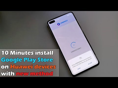 10 Minutes install Google Play Store on Huawei devices with new method
