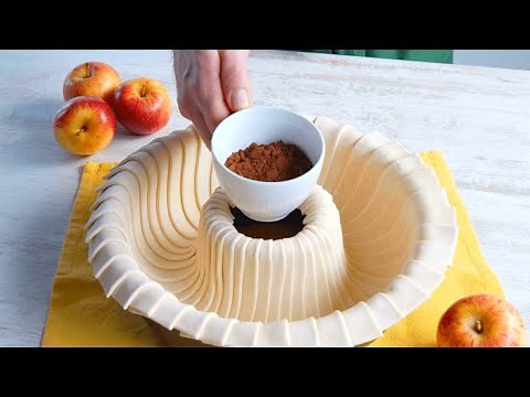 Apfelkuchen mit Blätterteig: phänomenaler Genuss