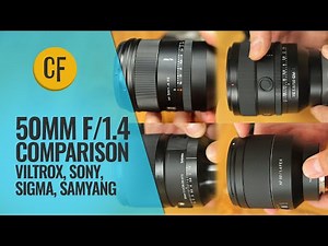 50mm f/1.4 Comparison: Viltrox, Sony, Sigma, Samyang