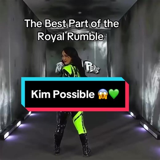 Kim Possile cosplay #roxanneperez #royalrumble #kimpossible #fyp #wwe | kim possible