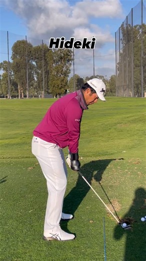 David Woods, PGA on Instagram: "It was fun to have Hideki Matsuyama test the ProSENDR when we launched a while back. A lot going on here! 😁"
