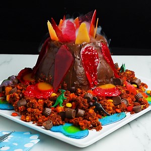 190K views · 642 reactions | Volcano Cake! | Tasty | Facebook
