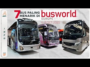 7 Most Exciting Buses at BUSWORLD EUROPE 2025 Event