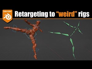 Blender: Retargeting to "weird" Rigs