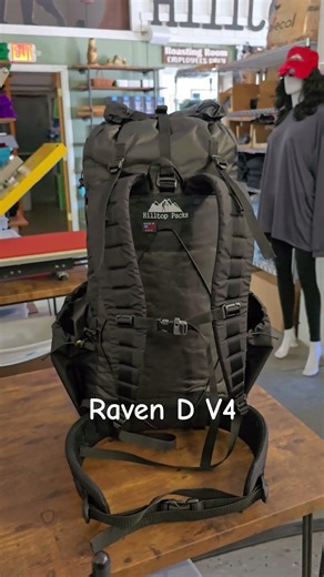 NEW! Raven D V4 Ultralight Backpack #hilltoppacks #backpackinggear #hikinggear