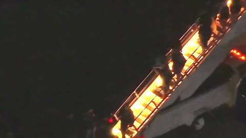Handcuffed Venezuela president Maduro lands in New York