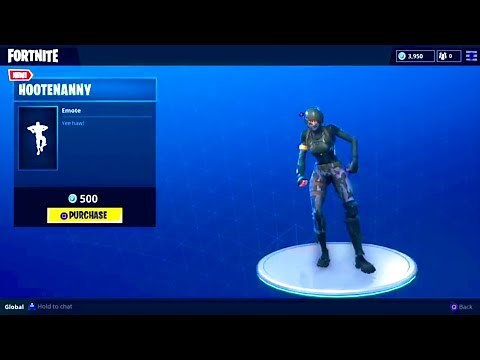 NEW “HOOTENANNY” DANCE (Cowboy Emote) - Fortnite Battle Royale