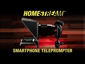 HomeStream Smartphone Teleprompter Setup Tutorial | Ikan Tech Tips
