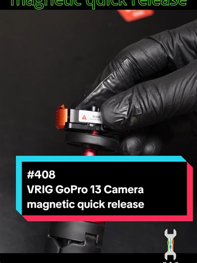 Part 408 VRIG GoPro 13 Camera magnetic quick release #actioncamera #gopro