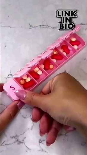 💊 Smart Medicine Bottle Organizer | Pill Organizer cum Water Bottle | Travel Friendly & Compact!🚰