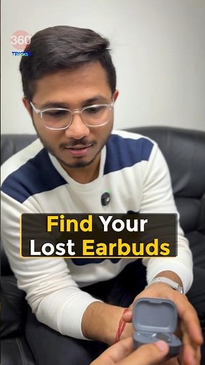How to Find Lost Earbuds Using Your Phone? #howto #techtips #earbuds #findmy #findmydevice #tech