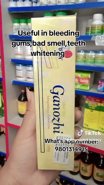 DXN Ganozhi Toothpaste www.ayurvedpharmacy.con 9701314915 #teeth #toothpaste #goviral #fyp #dxn