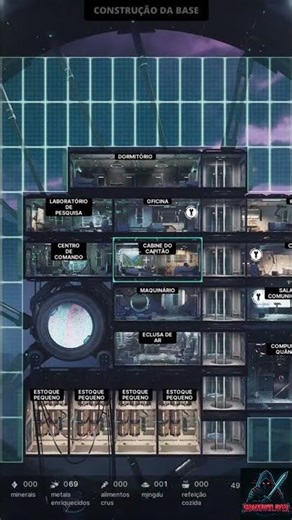 Building My Base! Futuristic Game Layout & Modules! #shorts