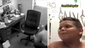 Gordinho rindo do Homem nervoso que destruiu o escritório kkkkkkk,Veja mais em nosso canal do youtube clicando nesse link: https://m.youtube.com/c/Dicasdetudo/videos | Comédia Popular