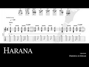 LEARN Harana - Parokya ni Edgar (Guitar Pro fingerstyle)