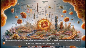 Decay accelerating factor in biology