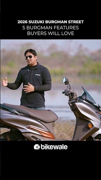 New Suzuki Burgman Street I 3 Features Buyers Will Love! I BikeWale Shorts