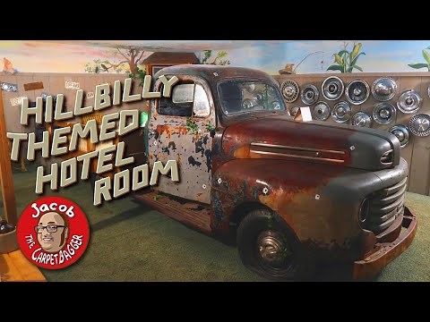 Hillbilly Themed Hotel Room - Wildwood Inn - Florence, KY