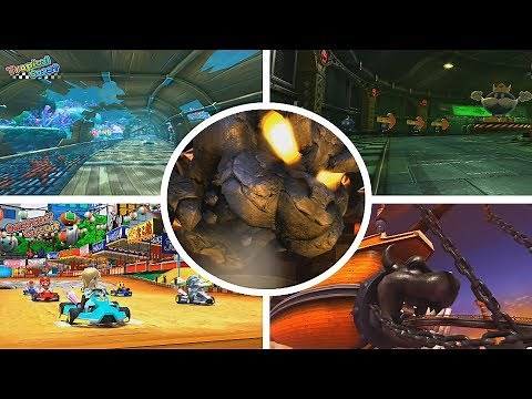 Mario Kart Arcade GP DX - All Tracks