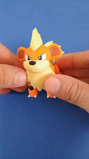 Creating a Clay Growlithe: Pokemon Tutorial