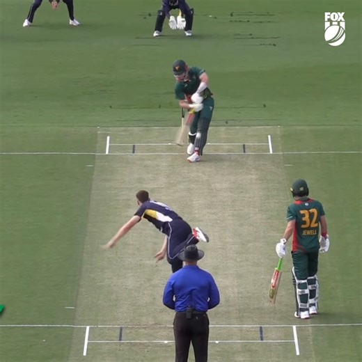 Tasmania's Mitchell Owen has smacked a 20-ball fifty in the One-Day Cup, the fourth-fastest in the competition's history!🏏 MORE 👉 bit.ly/46cqarO | Fox Cricket