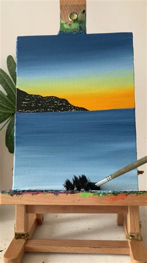 #art #painting #howtopaint #landscapepainting #acrylicpainting