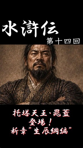 【水滸伝ゆっくり解説 第十四回】ついに新章開幕！水滸伝随一の義侠・晁蓋登場！｜赤髪鬼 酔って霊官殿に臥し 晁天王 義を東渓村に認ぶ #水浒传 #水浒传 水滸伝 #ゆっくり解説 #歴史
