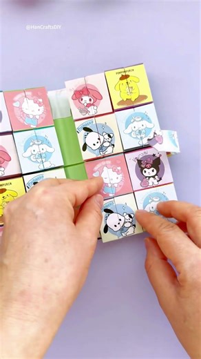 Rainbow Color Paper wallet with 5 layer pockets Showoff#diy #origami