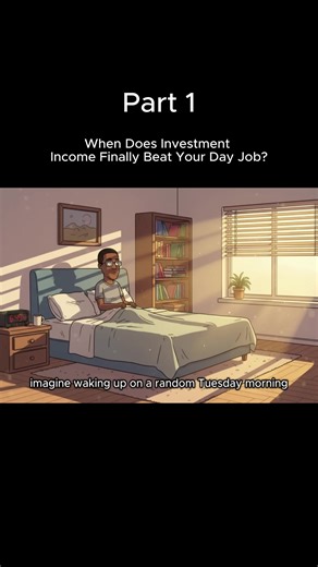 When Does Investment Income Finally Beat Your Day Job? Part 1 #budgeting #wealthbuilding #financialindependence #fyp