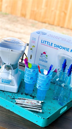 My kids love making snow cones with this especially when they have friends over. Check it out here- https://www.passionforsavings.com/online/little-snowie-max-shaved-ice-machine-on-sale/ or at 🔗in bio. #snowcone #snowcones #snowconemachine #snowconemaker #summer #summervibes #onsale | Passion For Savings