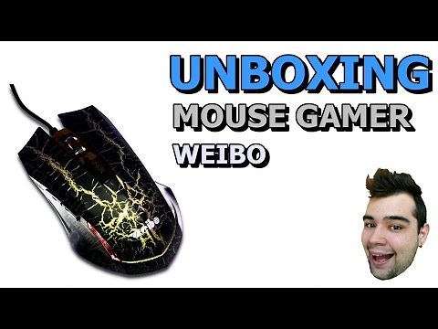 UNBOXING #20 - Mouse Gamer Weibo + Teste de Qualidade