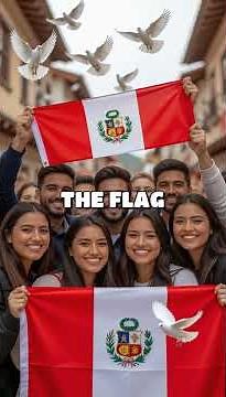 Why does Peru’s flag have red and white?