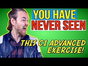 This C1 ADVANCED (CAE) EXERCISE will HURT YOUR BRAIN! - C1 Advanced (CAE) Use of English