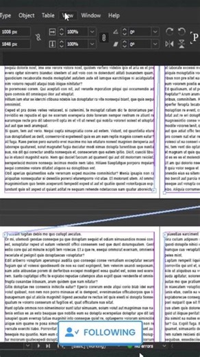 Quick InDesign Hack: Hide Text Threads #shorts #tutorial