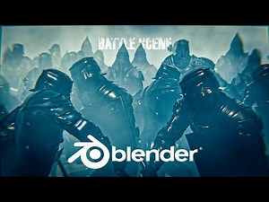 How to create An Epic army animation- Blender Geo Nodes Tutorial