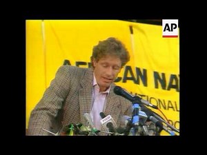 Nelson Mandela Addresses ANCs First Legal National Conference For More Than 30Yrs In Durban, ANC Lea