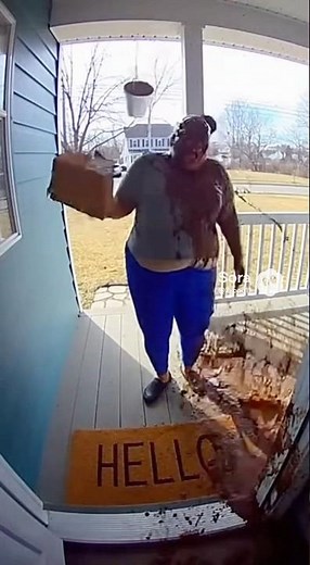 Porch Pirate Poop Prank! 💩